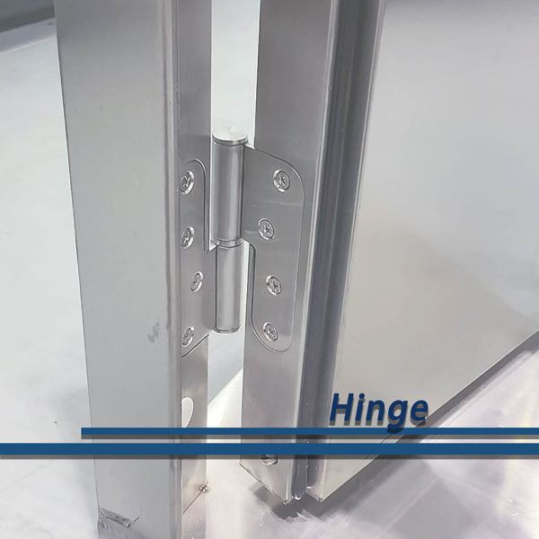 Push and Pull Opening Method Hermetic Swing Door for Pharmaceutical Laboratories