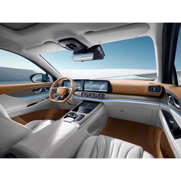 Touch Screen and Macpherson Front Suspension 2024 Chery Tiggo 9 Medium-Sized SUV Gasoline Automobile 0km Used Cars Vehicle