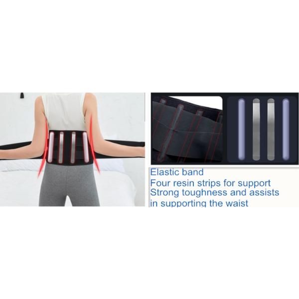 Electrical Thermal Therapy Warm Waist Belt Basic Protection With Massaging