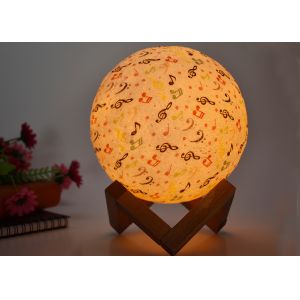 Wholesale Novelty moon led night light for children fancy lunar lamp with colorful lighting and remote controller and different s from china suppliers