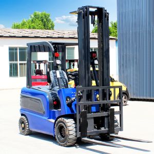 5 Ton Cheap Four Wheels Full Electric Forklift With Refrigerator Clip Made in