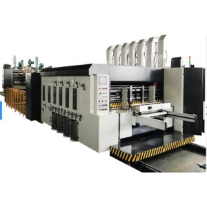 Corrugated Box Two Color 2mm Flexo Printer Slotter Die Cutter Fully Automatic