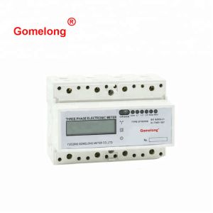 Factory supply Three phase 7P Din-rail energy meter with rs485 electronic watt