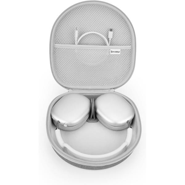 Smart Case for Apple AirPods Max Supports Sleep Mode, Hard Organizer Portable