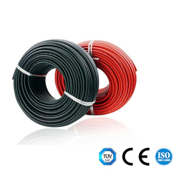 10mm2 Solar Cable 1000V AC 1.5KV DC XLPE Insulation 7.4mm OD