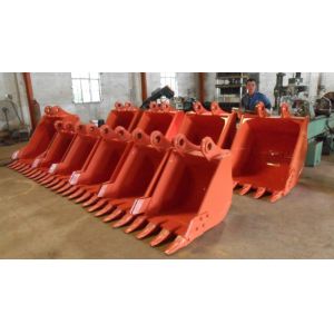 700-1000kg Excavator Rock Bucket Made Of Hardox450 Equipped With High Strength