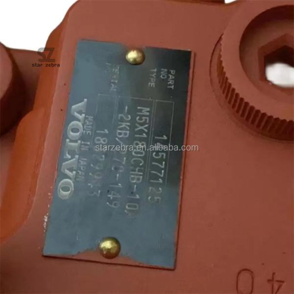 M5X180CHB M5X180 Swing Device EC210 EC240 Swing Motor EC240B EC210B Slew Motor VOE 14577125 for Heavy Equipment Repair