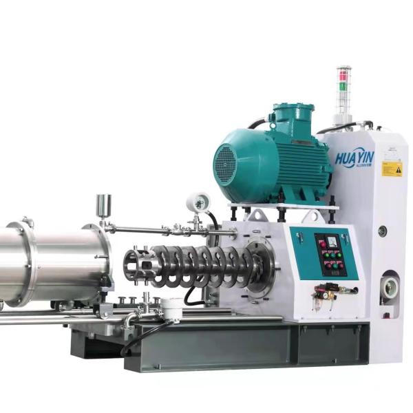 Customized Horizontal Wet Grinding And Dispersing Sand / Bead Mill Machine