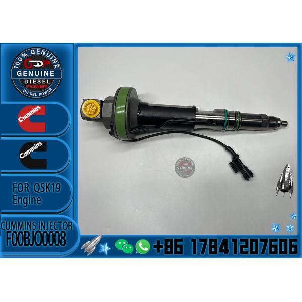 Quality goods Common Rail Diesel Fuel Injector F00BJO0008 0986435901 F00BJ00006 For Cummins QSK19 QSK38 QSK60