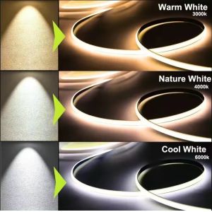 High Brightness Flexible LED Strip 8mm PCB Non Waterproof with Wifi Switch Mode