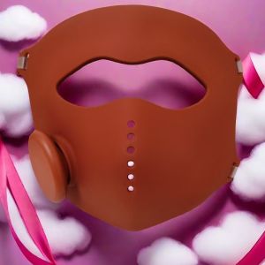 Handheld LED Light Face Mask 40hz Pulse Mode Operation Wrinkle Removing Face