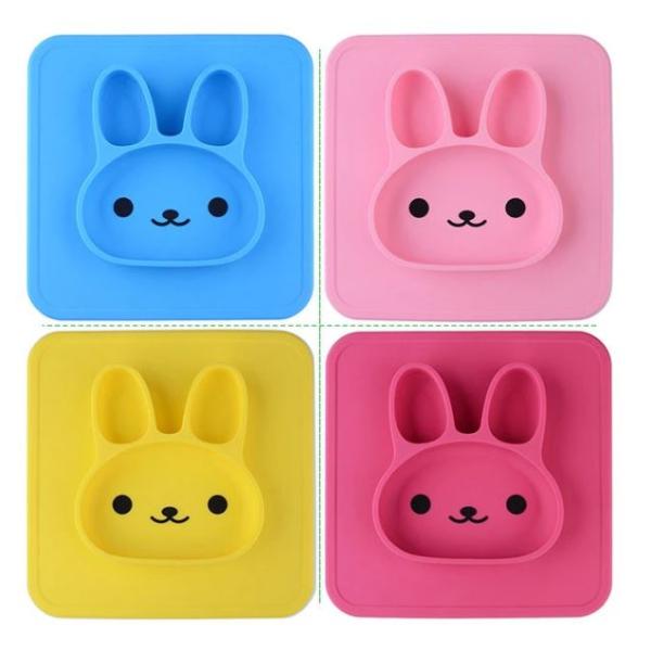 Silicone Dinner Plates OEM ODM Non Slip Baby Plate
