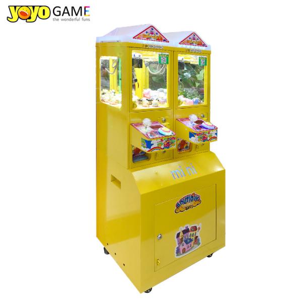 Indoor Metal Mini Claw Machine Coin-Operated Arcade Toy 3 Years+ Amusement Game Game Centers Featuring Teddy Bears