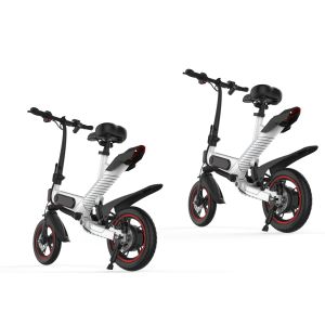 Commuting / Leisure Lightest Electric Folding Bike Triangular Stable Stucture