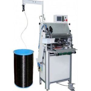 Multi Function Automatic Coil Forming Machine , Spiral Notebook Binding Machine