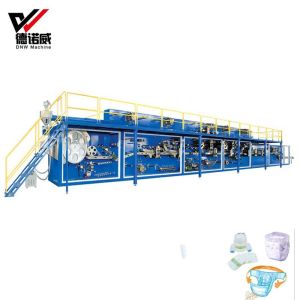 Wholesale High Speed Incontinence Baby Diaper Making Machine Automatic from china suppliers