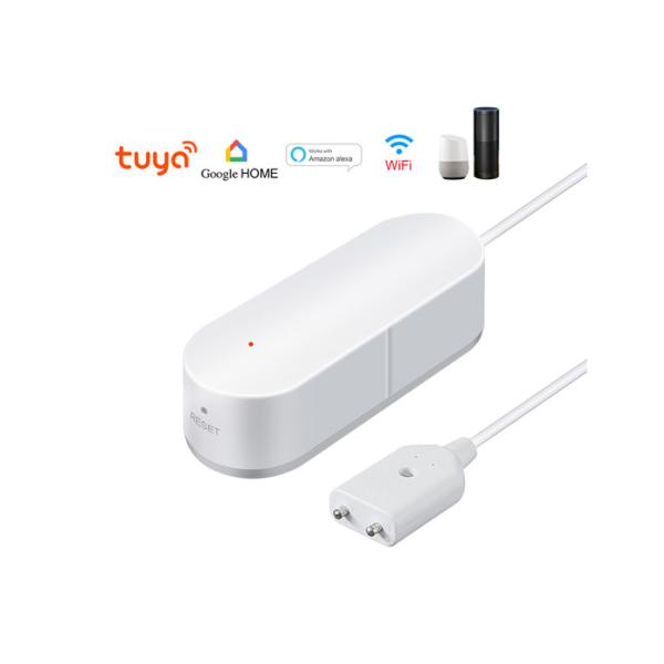 2.6v Wifi Water Sensor Alert Tuya App Real Time Monitoring With Rechargeable