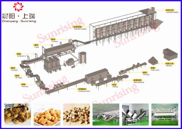 Extruded Fried Snack Food Production Line
