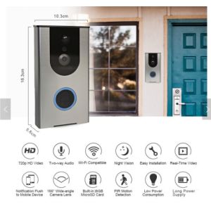 China 2018 New Wireless Doorbell Ring Chime Door Bell Video Camera WiFi IP 720P Waterproof IR Night Vision Two Way Audio on sale