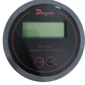 Dwyer DM-2000 Series Differential Pressure Transmitter With Digital Display