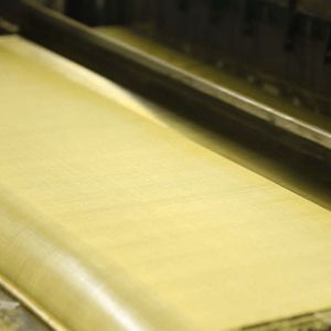 China Corrosion Resistant Brass Woven Wire Mesh Customized For Papermaking Dewatering on sale