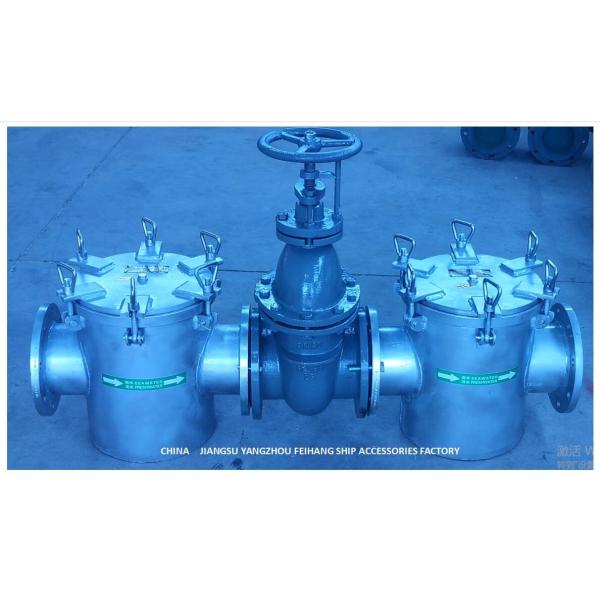 AS150 Straight-Through Single Connection Coarse Water Filter - Straight-Through Basket Type Coarse Water Filter