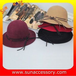 6090819 Sun Accessory customized winner fashion wool felt clothe hats, women