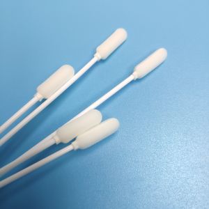 ODM 14cm PP Stick Sponge Head Disposable Sampling Swab