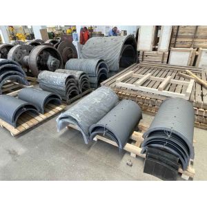 Customizable Carbon Steel Lebus Folding Line Rope Groove Winch Drum