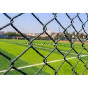 8 Feet Tall Galvanized Iron Wire Chain Link Tennis Fence Modern Stylish Security