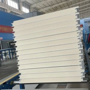Fireproof Grade B1/B2 Polyurethane PU Sandwich Panel with Core Polyurethane Foam