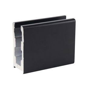 Tempered Laminated Glass Balustrade Fittings for in Frameless U Channel Glass