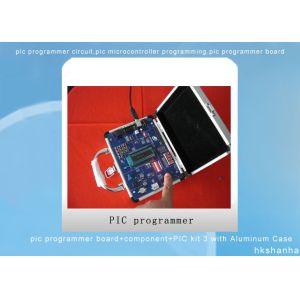 pic programmer board+IC electronic components+PIC kit 3 with Aluminum Case