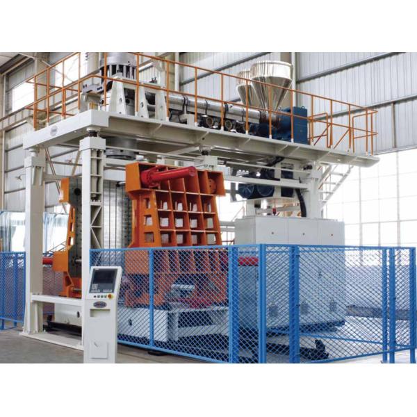 Hydraulic Servo Extrusion Blow Molding Machine Chemical Revolving Barrel Easy