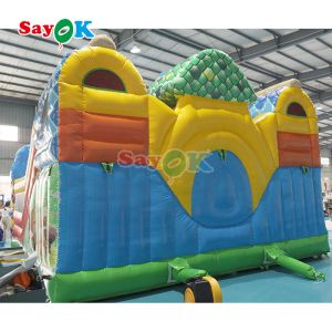 6X6X4.3MH Bounce Castle Slide Combo Beautiful Appearance Convenience Of