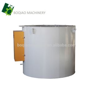 Crucible Scrap Aluminum Melting Furnace 90KW Power Energy Saving OEM