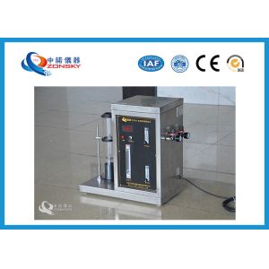 Digital Display Oxygen Index Apparatus Identify Polymers Flame Retardancy