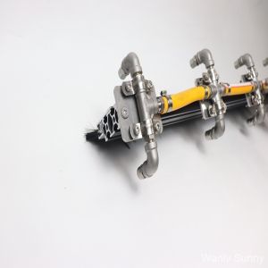 5.5-Meter Telescopic Handle Pressure Spray Water Brush for Quick Stain Removal