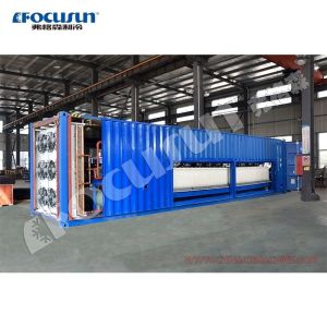 Bitzer Compressor Industrial Ice Making Machine for Easy and Containerized Ice