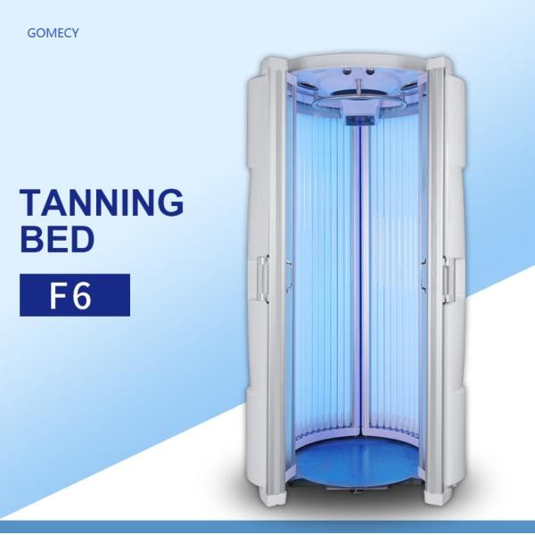 Standing 44pcs Tubes Solarium Tanning Machine