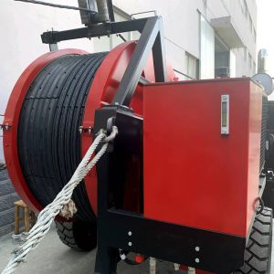 Overhead Transmission Line Cable Stringing Equipment GL2X40 90KN Hydraulic