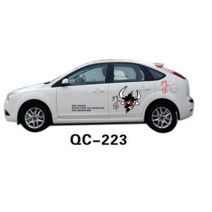 Reflective Environment-friendly PVC Custom Car Sticker QC-223K