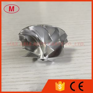 TD03 39.10/46.00mm 6+6 blades high performance turbocharger milling/aluminum