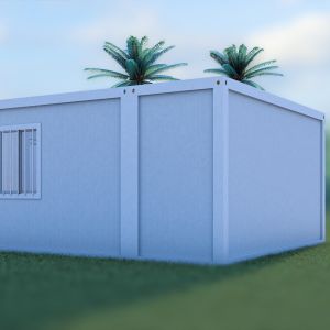 20ft Three-Room Flat Pack Container House 3 Bed