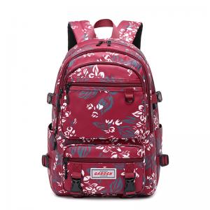 Wholesale Soft Nylon Water Resistant Backpack With Zipper Closure Adjustable Straps from china suppliers