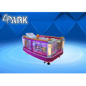 Amusement Game Machines Coin Operated Arcade Foot Touch Screen With Lottery