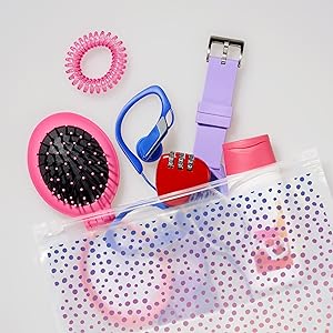 accessory bags, makeup bags, ziplock, purse, hand bag, stadium bag