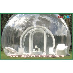 Portable Outdoor Inflatable Bubble Tent Custom Giant Transparent Lawn Tent