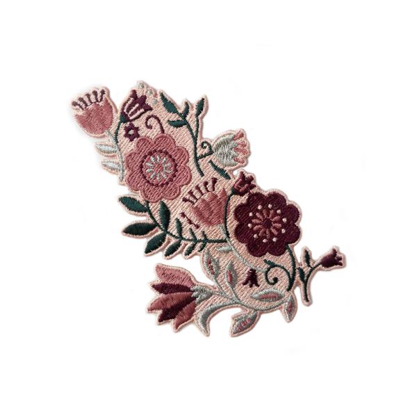 Fantastic Design Iron On Embroidery Applique Custom Size Shape For Jackets Bags Jeans