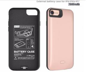 China newest rechargeable Portable Power case power bank backup External battery case for iPhone 6 6s 7 on sale